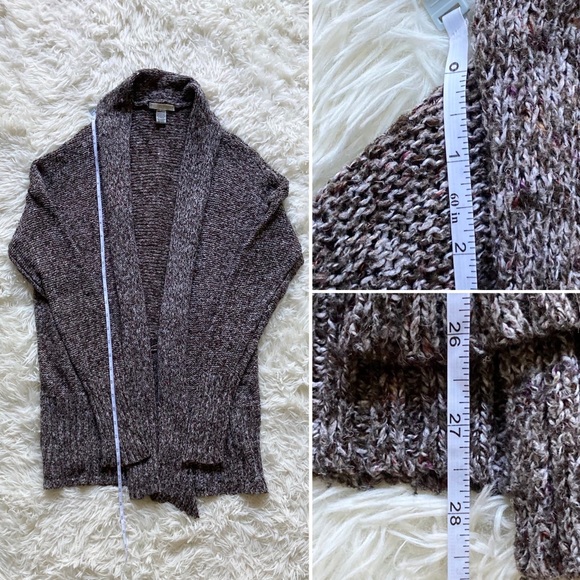 Brown Tweed Cardigan - Picture 6 of 7